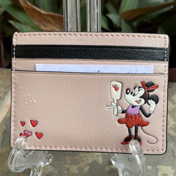 kate spade Handbags - disney x kate spade new york minnie sm cardholder NWT
